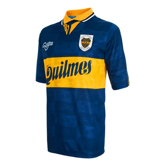 Camiseta Boca Juniors 1995 Oficial Retro Quilmes Parmalat