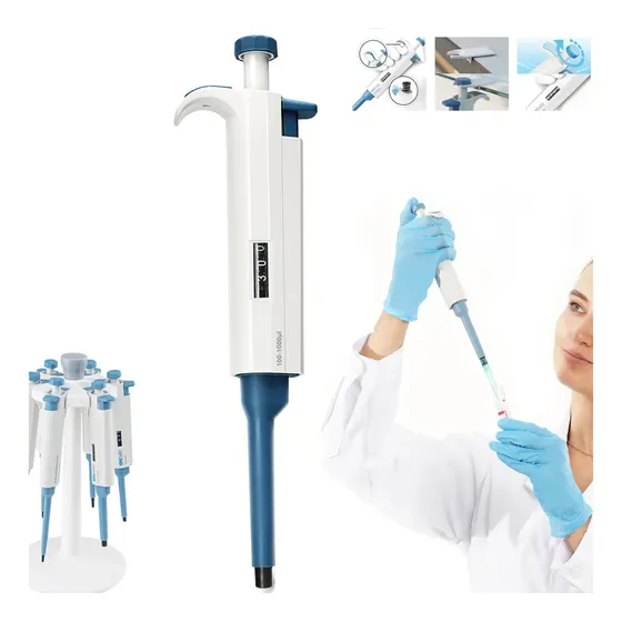 Micropipetas De Volumen Variable Ajustable De 100-1000ul
