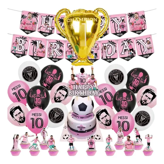 Set Decoración Globos Varios Diseños Infantiles