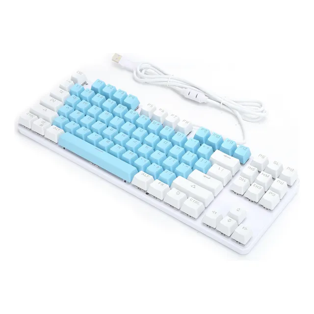 Periféricos De Ordenador, 87 Teclas, Teclado, Luz Mixta, Mec