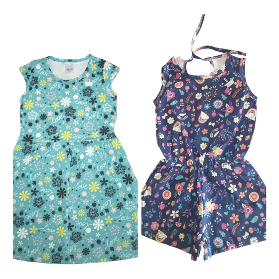Pack De 1 Vestido Y 2 Monitos Talle 8
