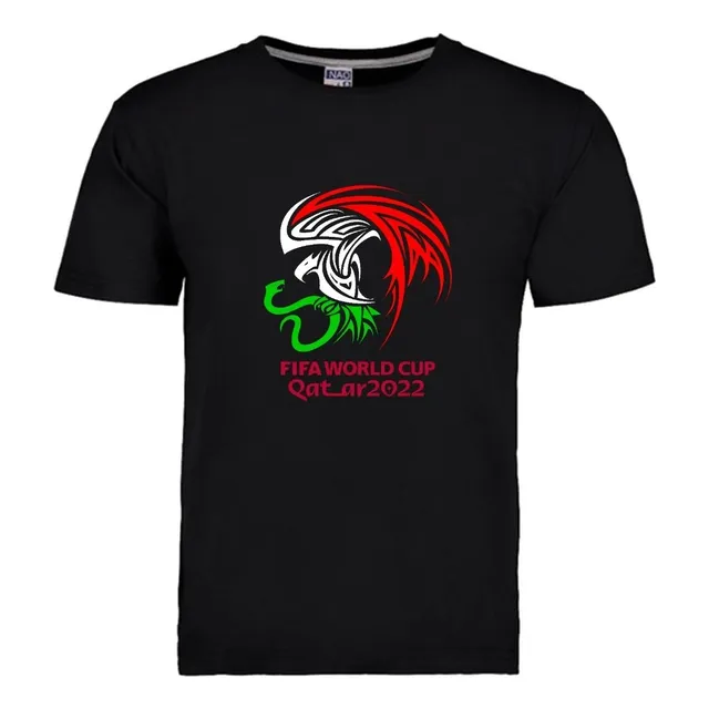 Playera Selección Mexicana Mundial Qatar 2022 Escudo Tattoo