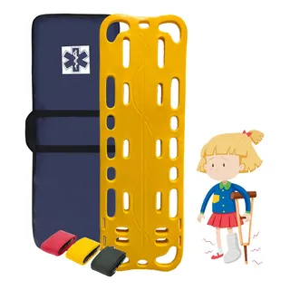 Prancha Infantil De Polietileno Capa E Cinto - Resgate Aph Prancha Infantil De Polietileno Capa E Cinto - Resgate Aph