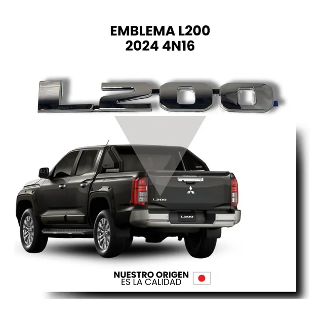 Emblema Mitsubishi L200 2024 4n16