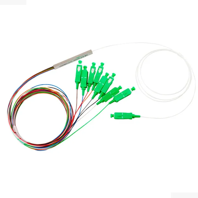 Splitter Fibra Óptica Plc 1x8 Apc Monomodo Ens-plc1x8 Enson