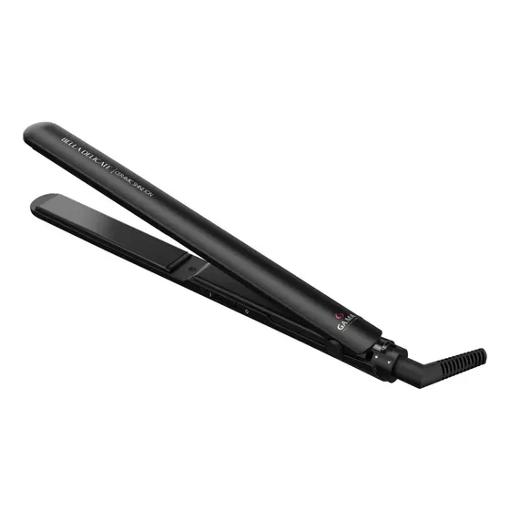 Planchita Ga.ma Bella Delicate Ceramic Shine Ion Negro | Cuotas sin interés