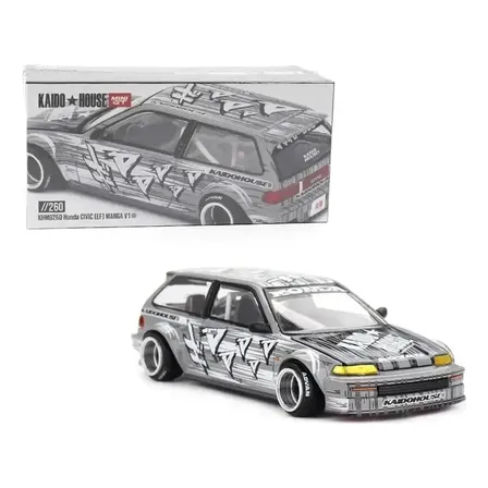 Kaido House Honda Civic Ef Manga Cinza Khmg260