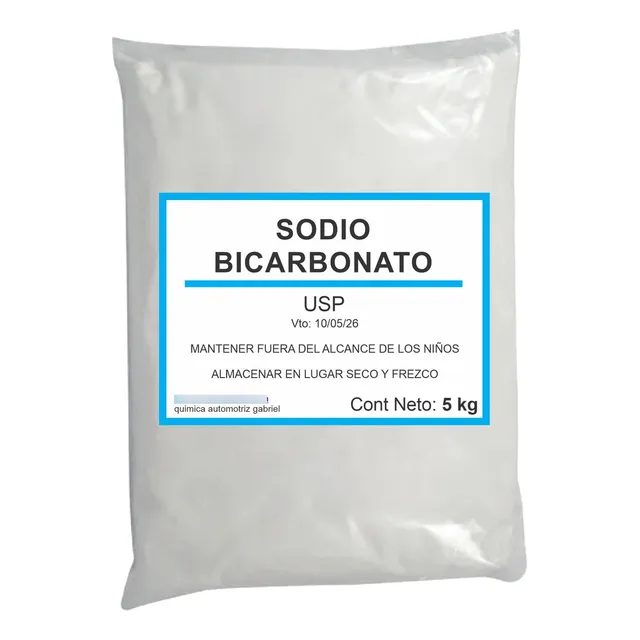 Bicarbonato De Sodio  5 Kg  Calidad Usp