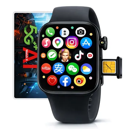 Relógio Smartwatch W11 Ai 5g Amoled Android Câmera Wifi Gps