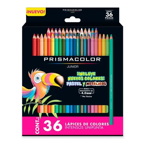 Colores Prismacolor Junior X 36 Color del trazo Colores surtidos