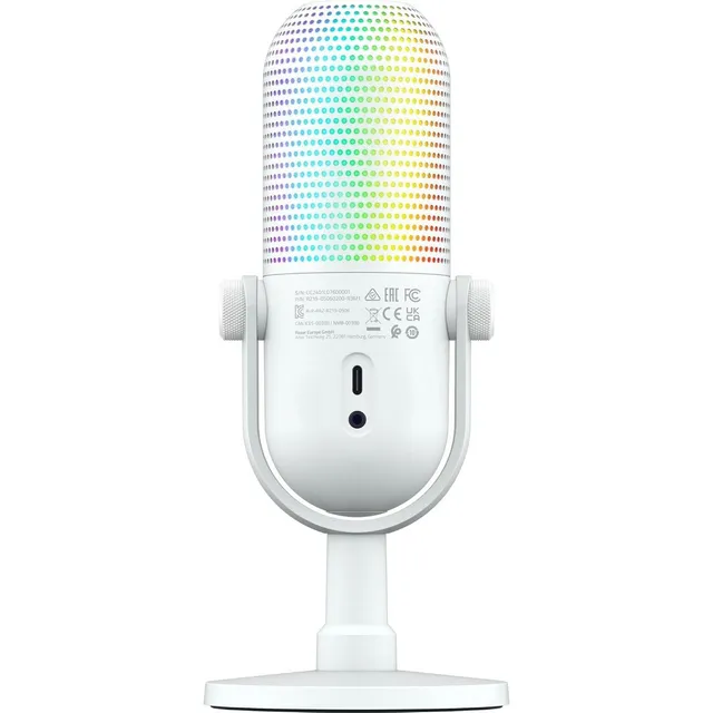Micrófono Razer Seiren V3 Chroma - Rgb Usb Color Blanco