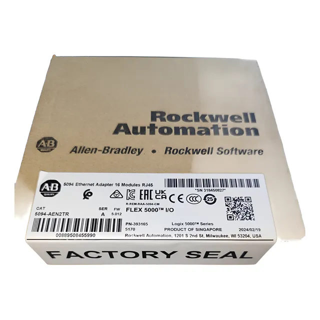 Allen Bradley 5094-aen2tr Module Ethernet Adapter