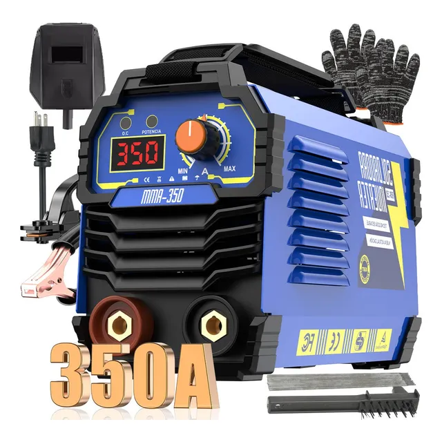 Soldadora Inverter Mma-350a Máquina De Soldar Portátil 110v