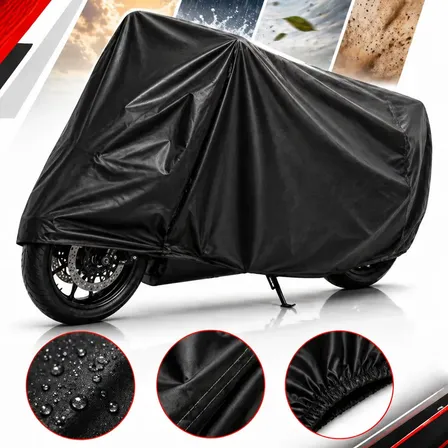 Capa Cobri Moto Forrada Impermeavel Grossa Couro Proteção Uv