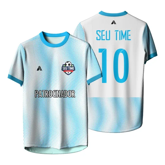 Kit Com 4 Camisas 100% Personalizadas Para Jogar Futebol