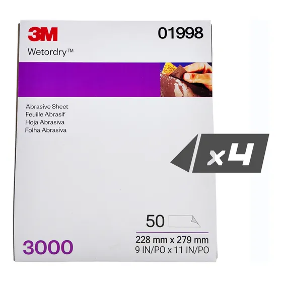 Lija De Papel 3m Wetordry