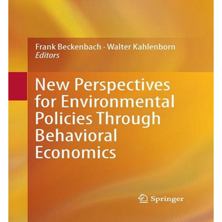 Libro New Perspectives For Environmental Policies Through... Libro New Perspectives For Environmental Policies Through...