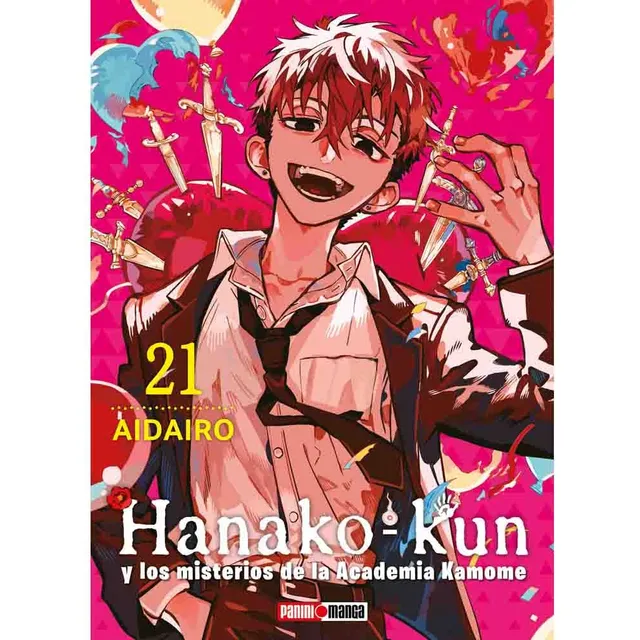 Hanako Kun 21, De Aidairo. Hanako Kun, Vol. 21. Editorial Panini Manga Argentina, Edición 1 En Español, 2024