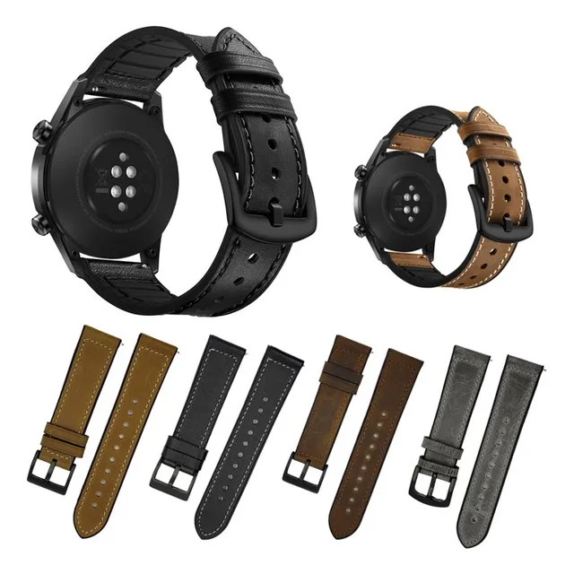Pulso Banda Cuero  (20mm) Compatible Samsung Watch 7 Y 4/5/6