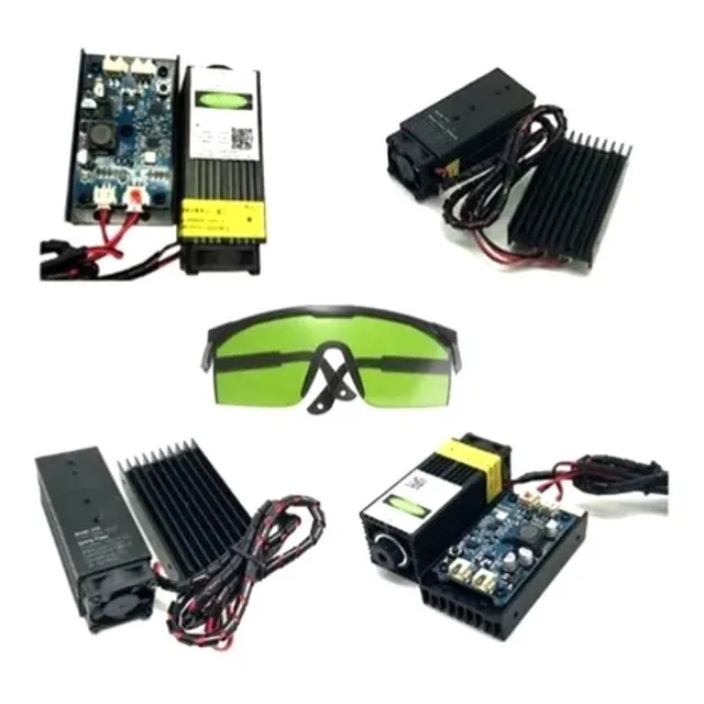 Cabezal Laser De 3000mw + Control Ttl + Gafas De Proteccion