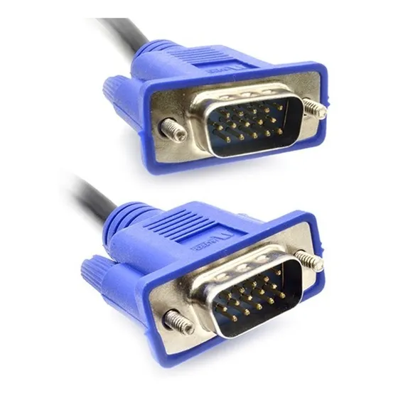 Cable Vga Macho Macho 20 Metros De Largo 15 Pin Doble Filtro