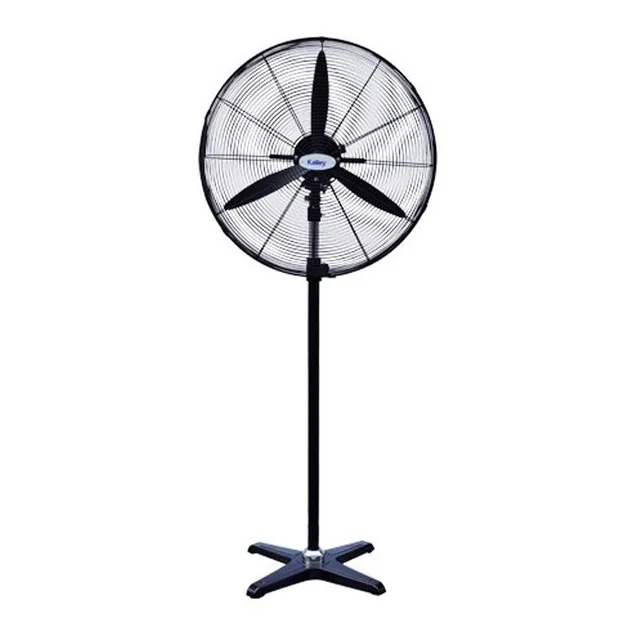 Ventilador Pedestal Kalley K-vap26p Estructura Negro