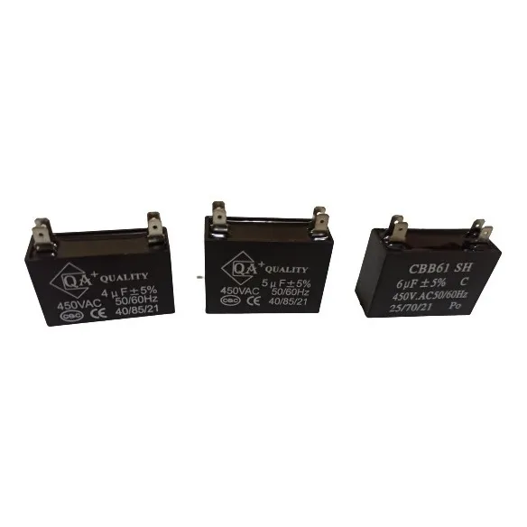 Capacitor Marcha Ventilador 1uf 2uf 3uf 4uf 5uf 6uf 440v