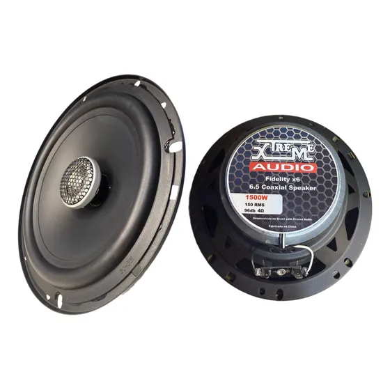 Alto Falante Som Automotivo 150 Rms Xtreme = Pioneer Dat Mtx Cor Gold