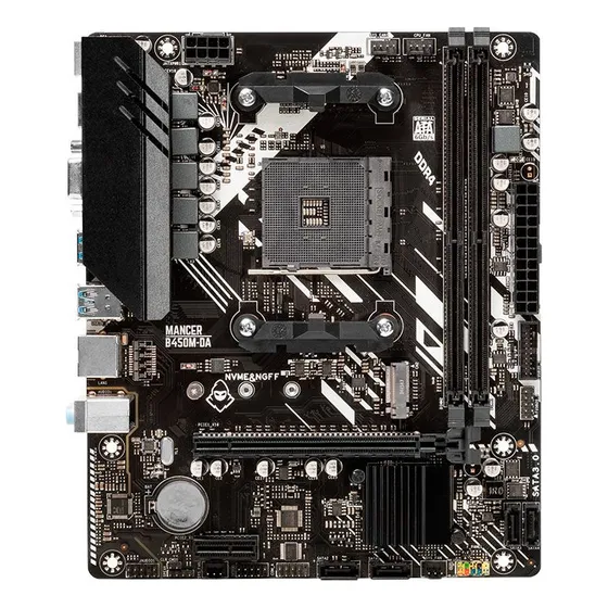 Placa Mae Mancer B450m Da V2 Ddr4 Socket Am4, M-atx Amd B450