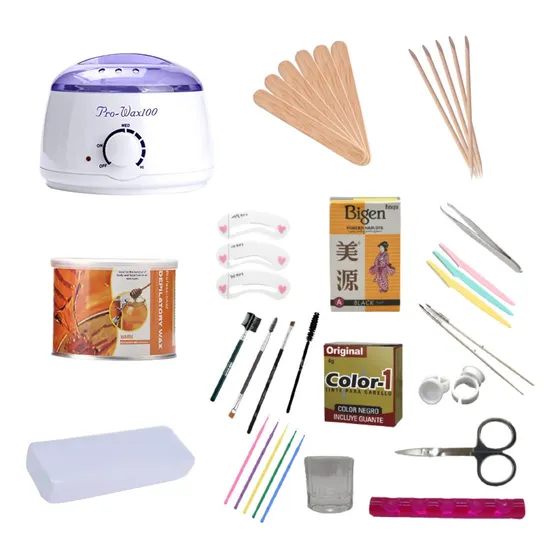 Kit De Cejas  Semipermanentes Completo 26 En 1 Prowax