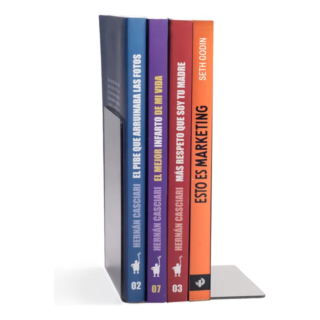Soporte Para Libros Y Estanterías Pack X4u