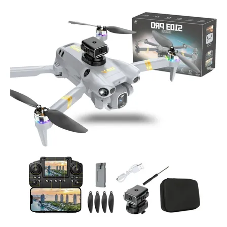 Drone Mini Pro 2 Câmeras 2 Baterias Com App E Controle Sem F