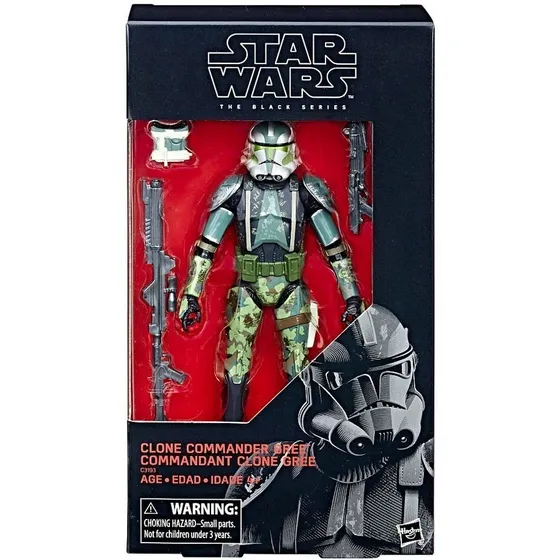 Figura Clone Commander Gree - Star Wars Black Series