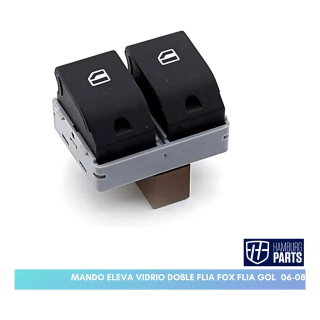 Mando Eleva Vidrio Doble Marron Fox Spacefox Crossfox Gol