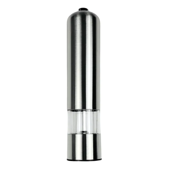 Molinillo De Pimienta Y Sal Eléctrico Sal A Batería Inox