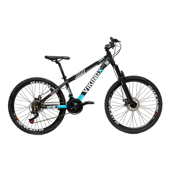 Bicicleta Aro 26 Aluminio Vikingx Tuff30 Com Amortecedor