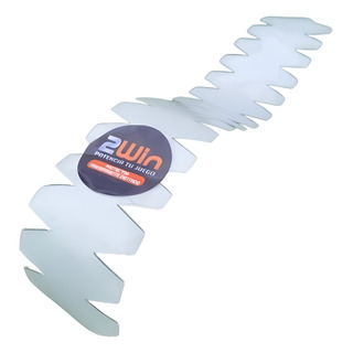 Protector Paleta Padel Dentado Transparente X3, 2win Oficial Protector Paleta Padel Dentado Transparente X3, 2win Oficial