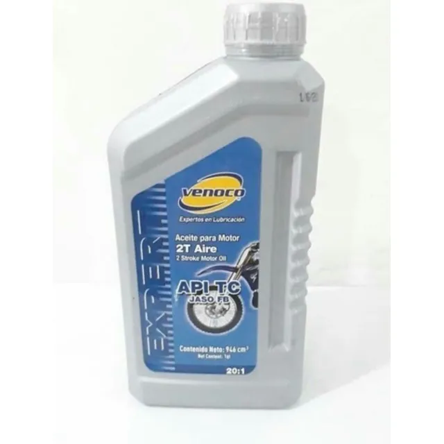 Aceite 2 Tiempos Aire Venoco X Caja 12 Unidades