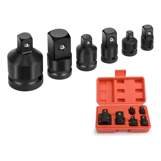 Juego Dados Adaptador Reductor Impacto 6 Pzas