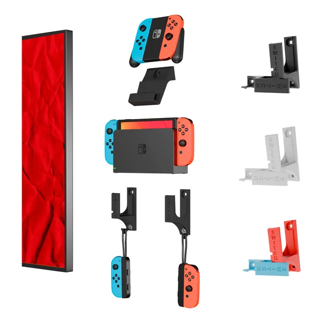 Base Soporte Para Nintendo Switch Oled + Base Para Joycon
