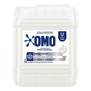 Lava Roupas Líquido Profissional Perfect White 7l Omo Lava Roupas Líquido Profissional Perfect White 7l Omo