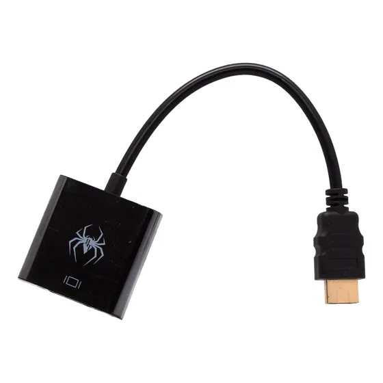 Adaptador Unno Ad4202bk Tekno Hdmi Macho Vga Hembra