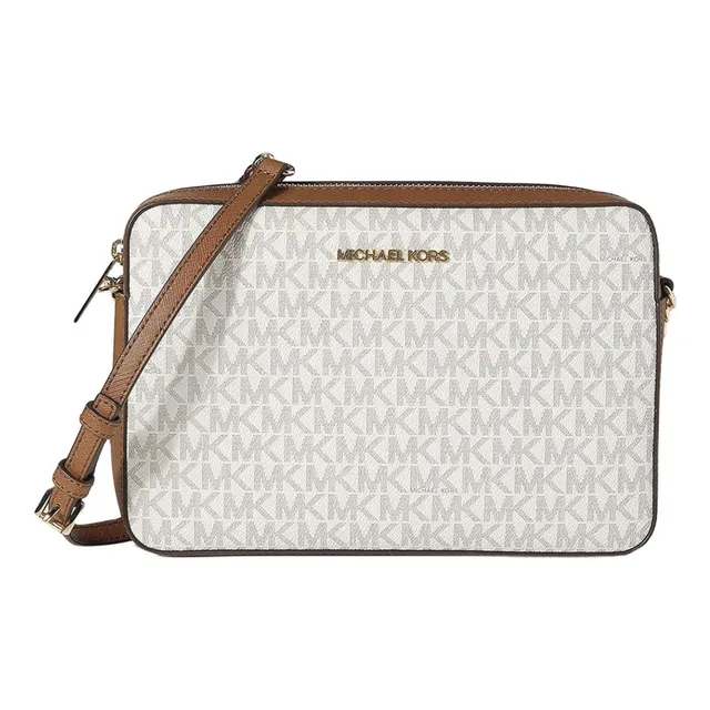 Bolsa Dama Michael Kors Original Jet Set West X-body Vainill