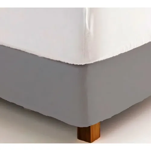Cubre Sommier King Size 2x2 Mt Elastizado Color Gris