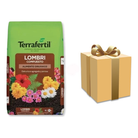 Sustrato Humus Lombri Terrafertil 50l Tierra Indoor + Regalo Sustrato Humus Lombri Terrafertil 50l Tierra Indoor + Regalo