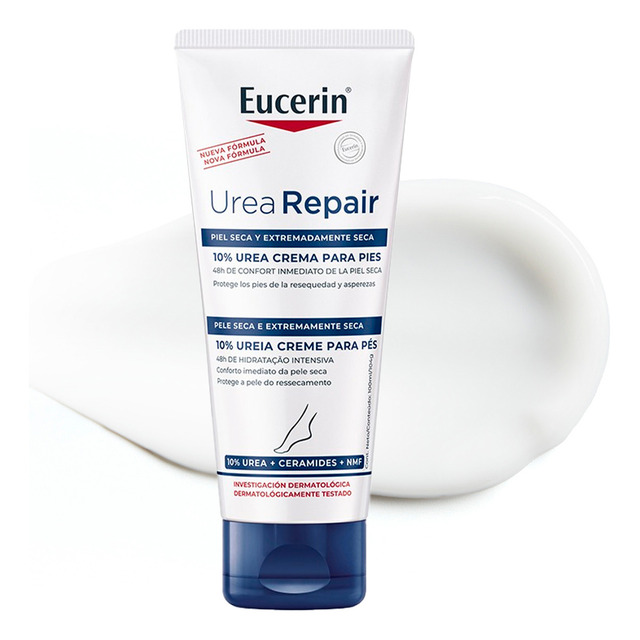 Eucerin Creme Hidratante Para Pés Urea Repair Plus 100ml, Hidratação Intensiva, Ureia, Pel... Eucerin Creme Hidratante Para Pés Urea Repair Plus 100ml, Hidratação Intensiva, Ureia, Pel...