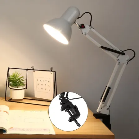 Luminaria Pixar Mesa,articuláve Quarto Abajur Cabeceira Branco 127/220v