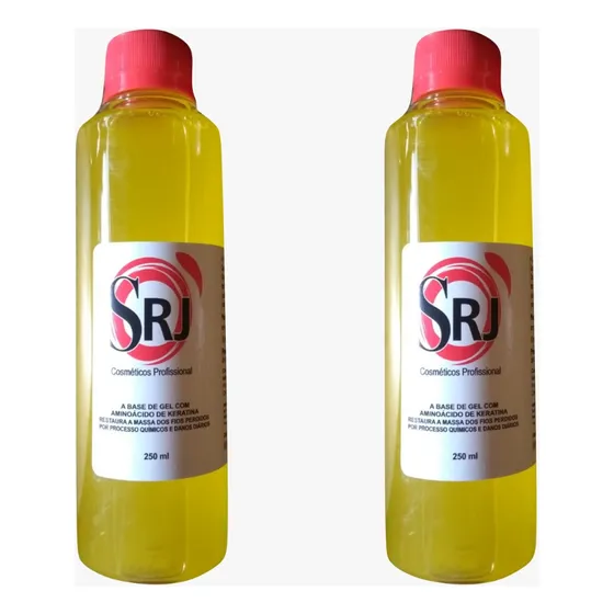 2 Queratina Pura P/ Cabelos Fragilizados 250g Super Promocao