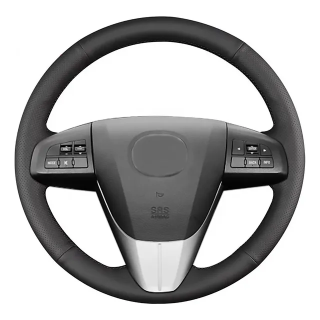 Funda Volante Mazda 3 5 6 Cx7 2009 2010 2011 2012 2013 Piel
