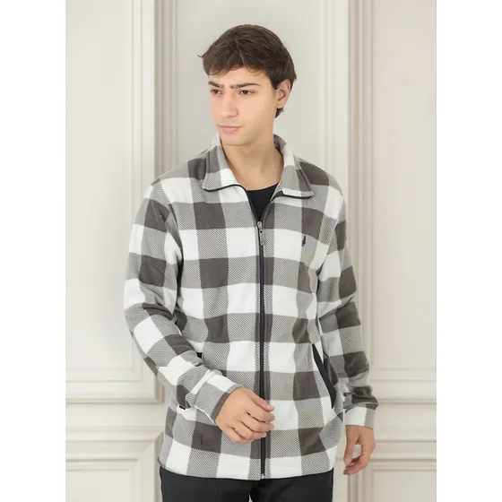Campera Polar Hombre Bolsillos Talle Especial Oldtown Polo